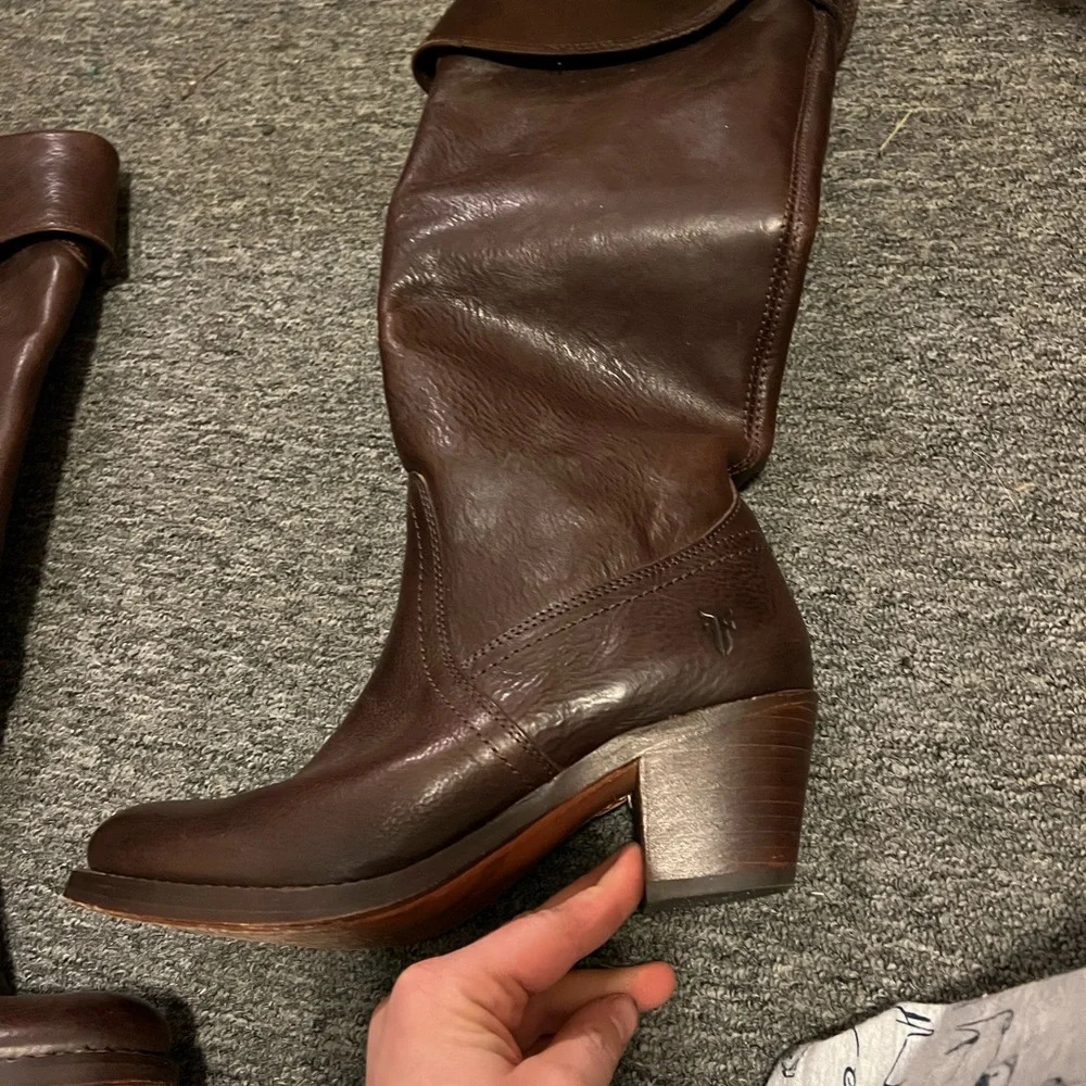 Frye Jane Over the Knee Boots, size 6.5 - Picture 3 of 7